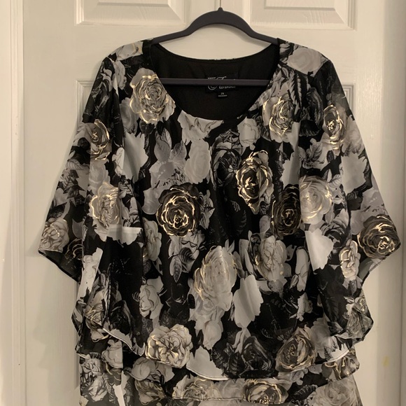 Alex Evenings Plus size Formal Blouse - Picture 1 of 3